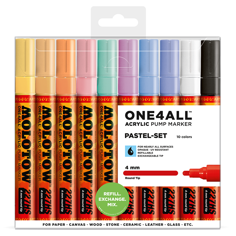 ONE4ALL™ 227HS Pastel-Set