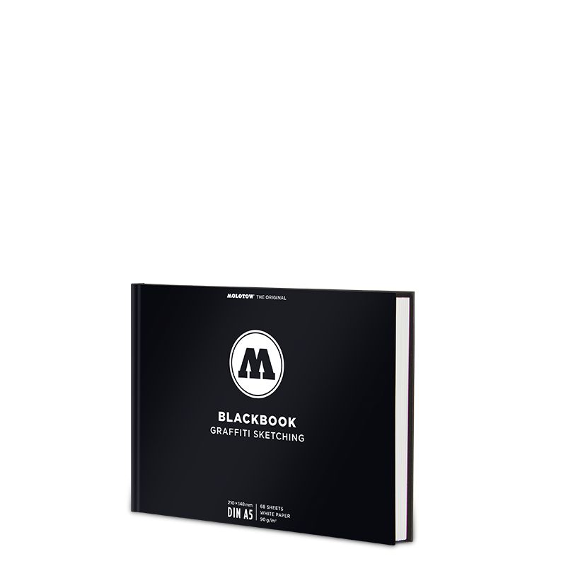 MOLOTOW™ Blackbook DIN A5 (quer)