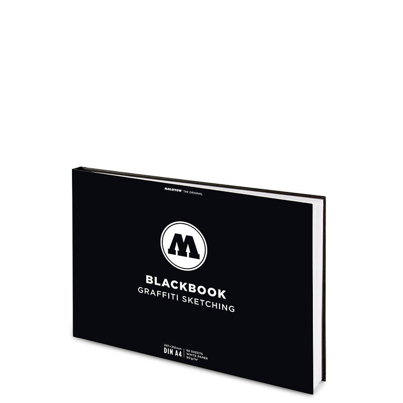 MOLOTOW™ Blackbook DIN A5 (quer)