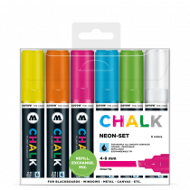 Chalk Marker Neon-Set (4-8 mm)