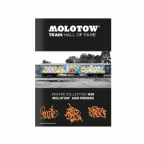 MOLOTOW™ TRAIN Poster #20 “MOLOTOW™ AND FRIENDS”