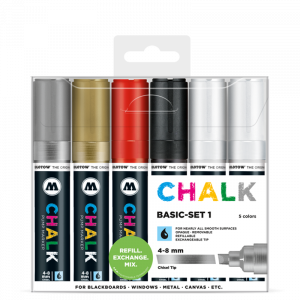Chalk Marker Basic Set 1 (4-8 mm)